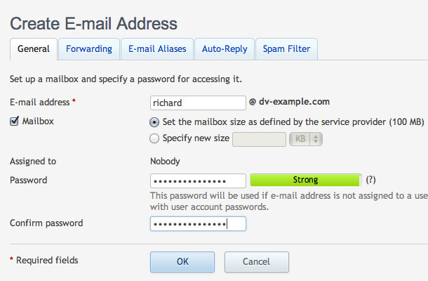 Make an email account